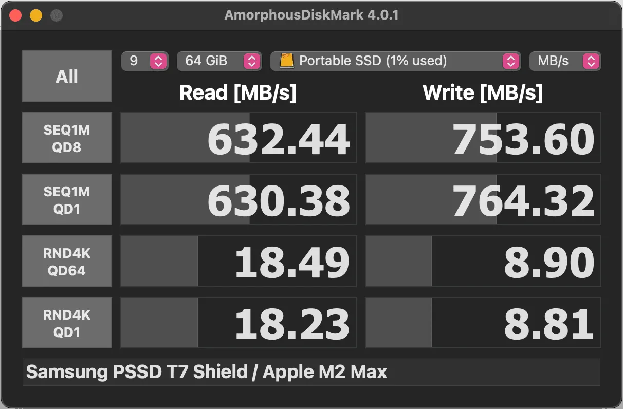 Samsung PSSD T7 Shield - Paragon NTFS - 64 GB