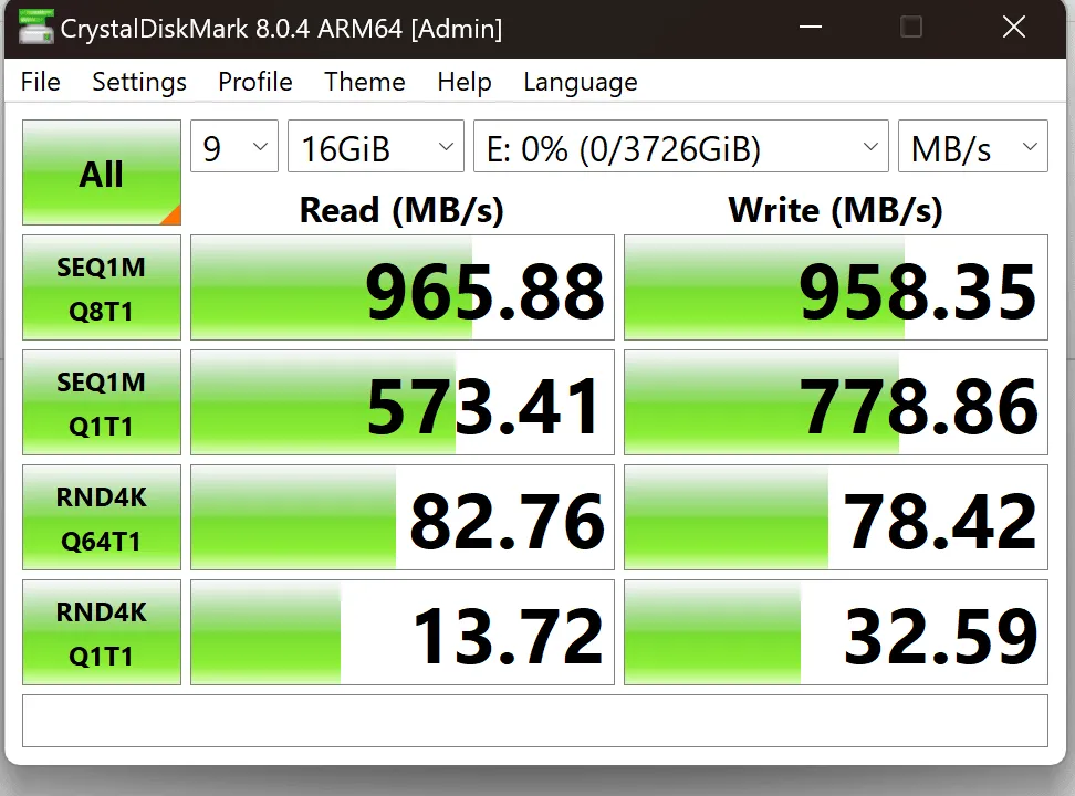 Samsung T7 Shield - Windows NTFS - 16 GB