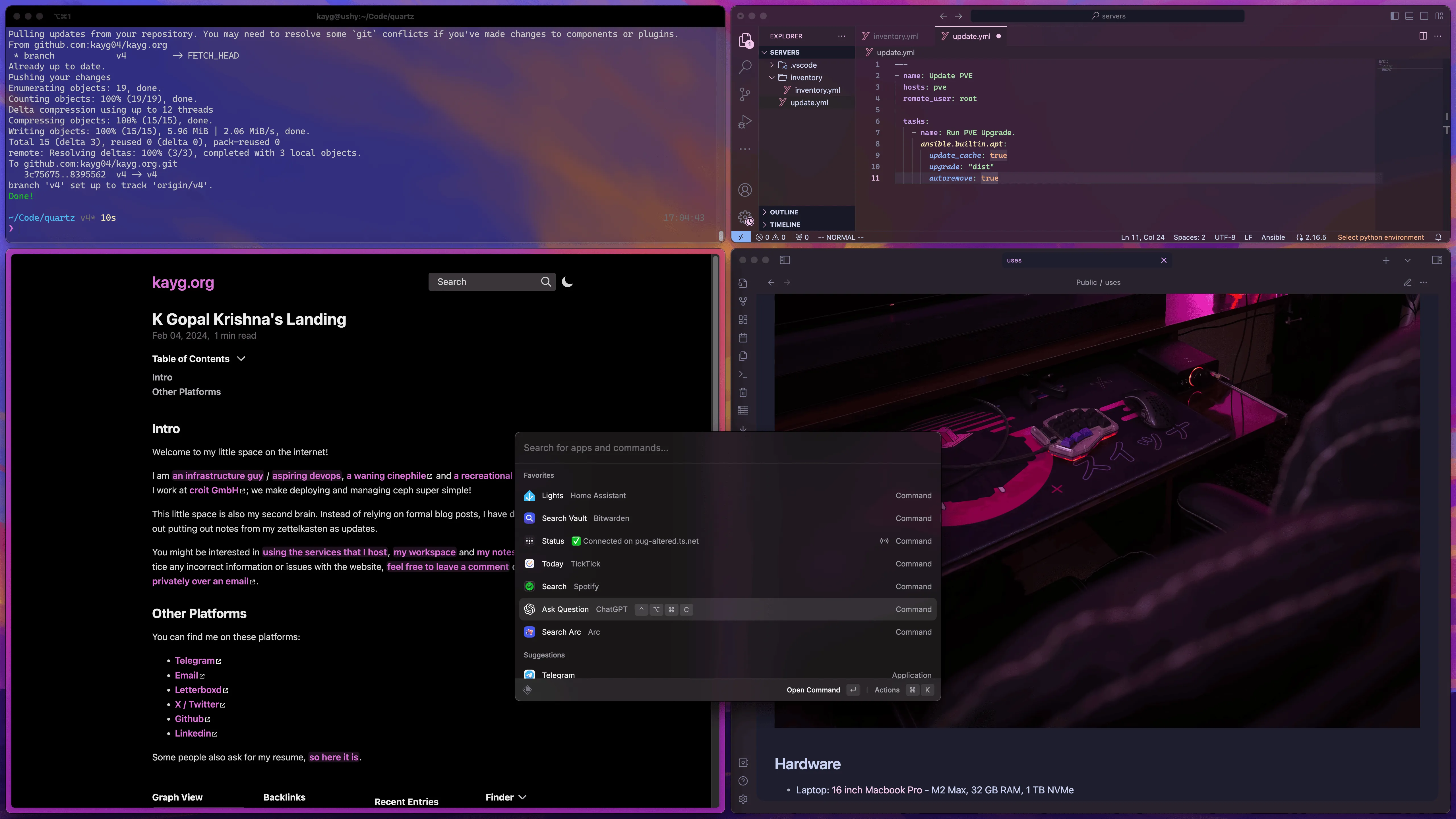 desktop-on-tv-at-home